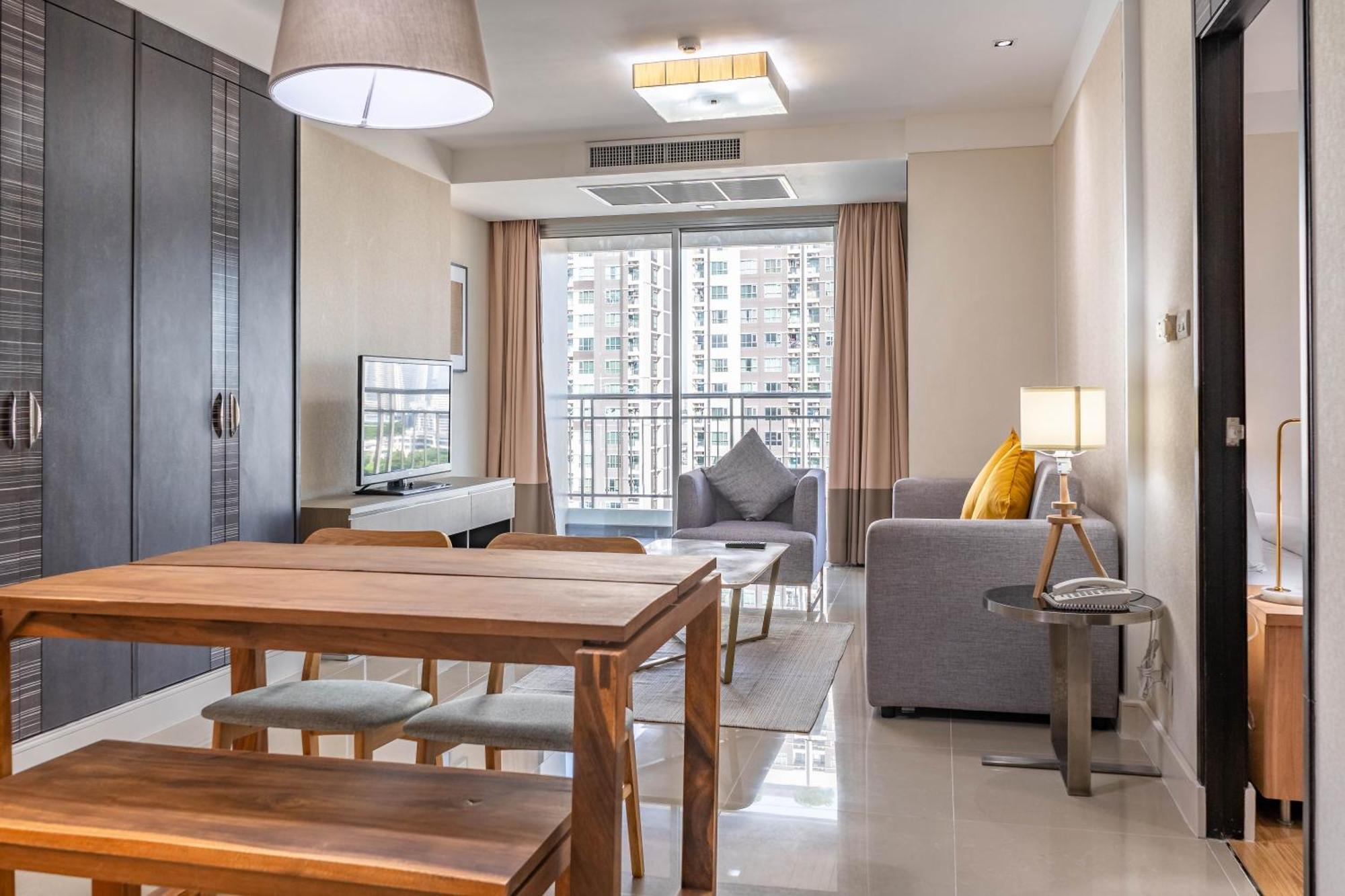 茉莉花豪华公寓-Sha认证 曼谷 外观 照片 A typical apartment in the complex