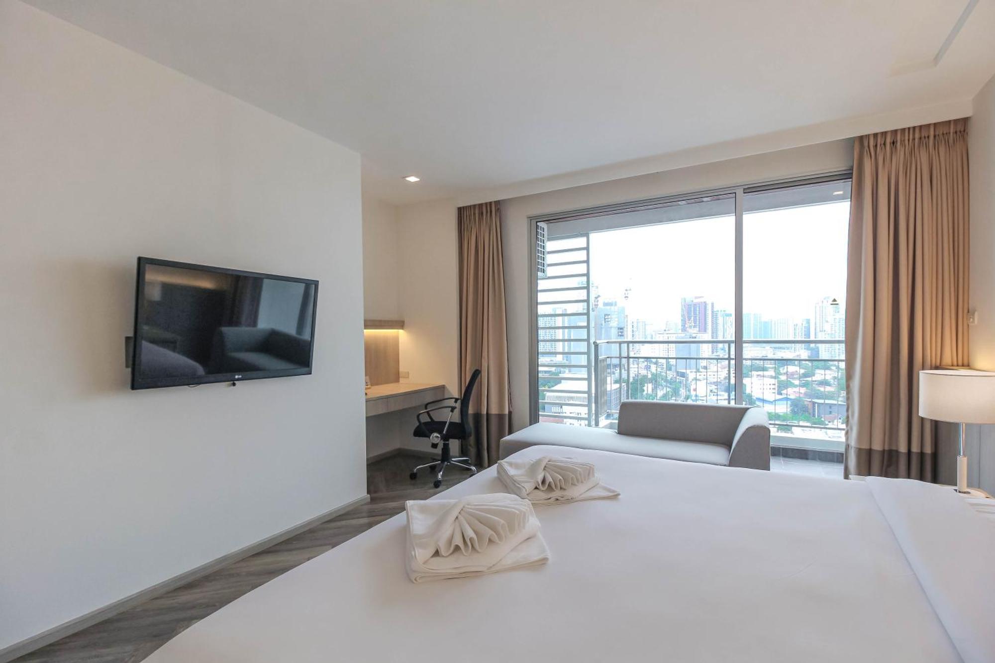 茉莉花豪华公寓-Sha认证 曼谷 外观 照片 Deluxe Room