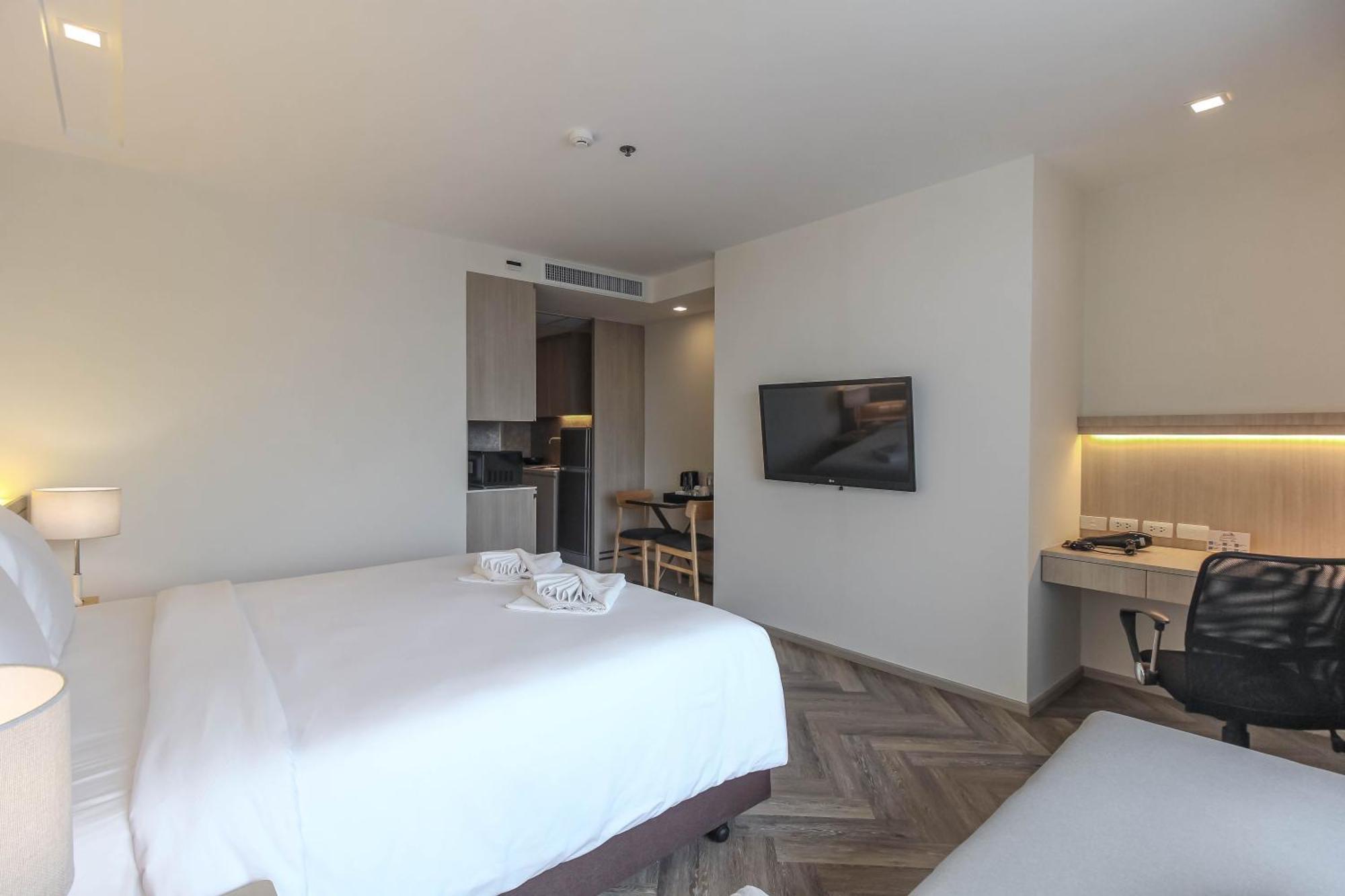 茉莉花豪华公寓-Sha认证 曼谷 外观 照片 A room at the hotel