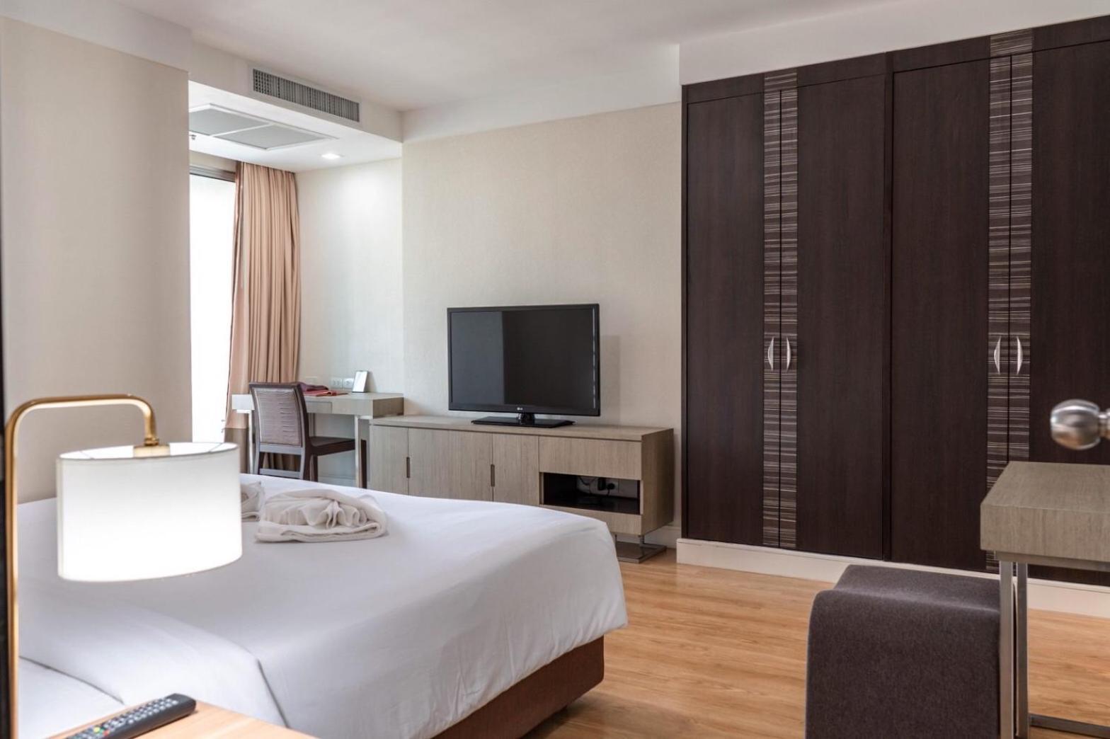 茉莉花豪华公寓-Sha认证 曼谷 外观 照片 A bedroom at the hotel